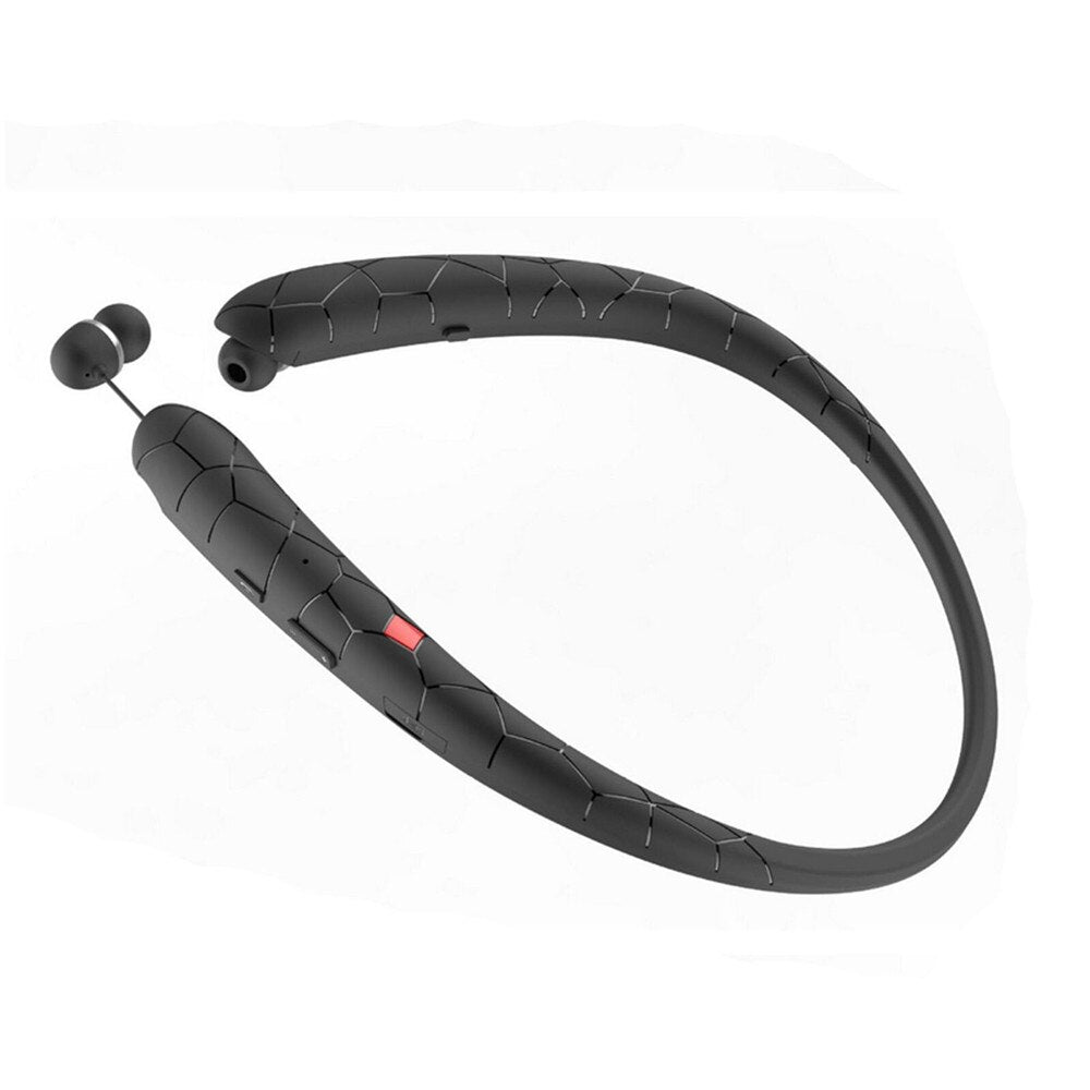 Brand New Anti-Sweat Neckband Headset Wireless Sports Bluetooth Stereo Wireless Earplugs Double In-ear Shrink Line CSR Stereo