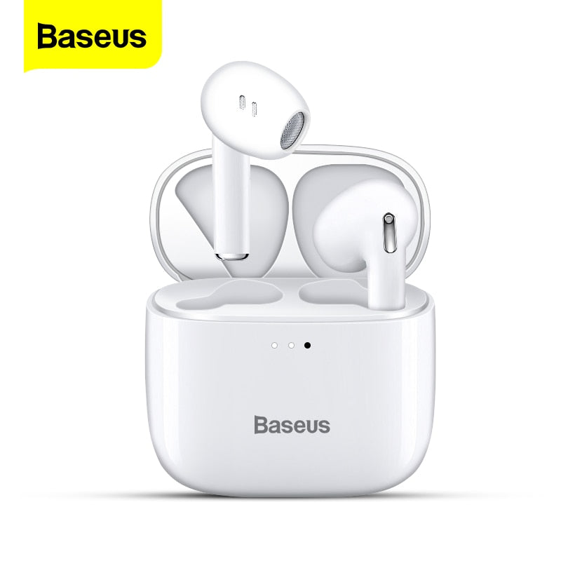 Baseus E8 TWS Wireless Earphone Bluetooth Headphone True Wireless Earbuds Gaming Headset HD Stereo Ear Buds For iPhone 12 Xiaomi